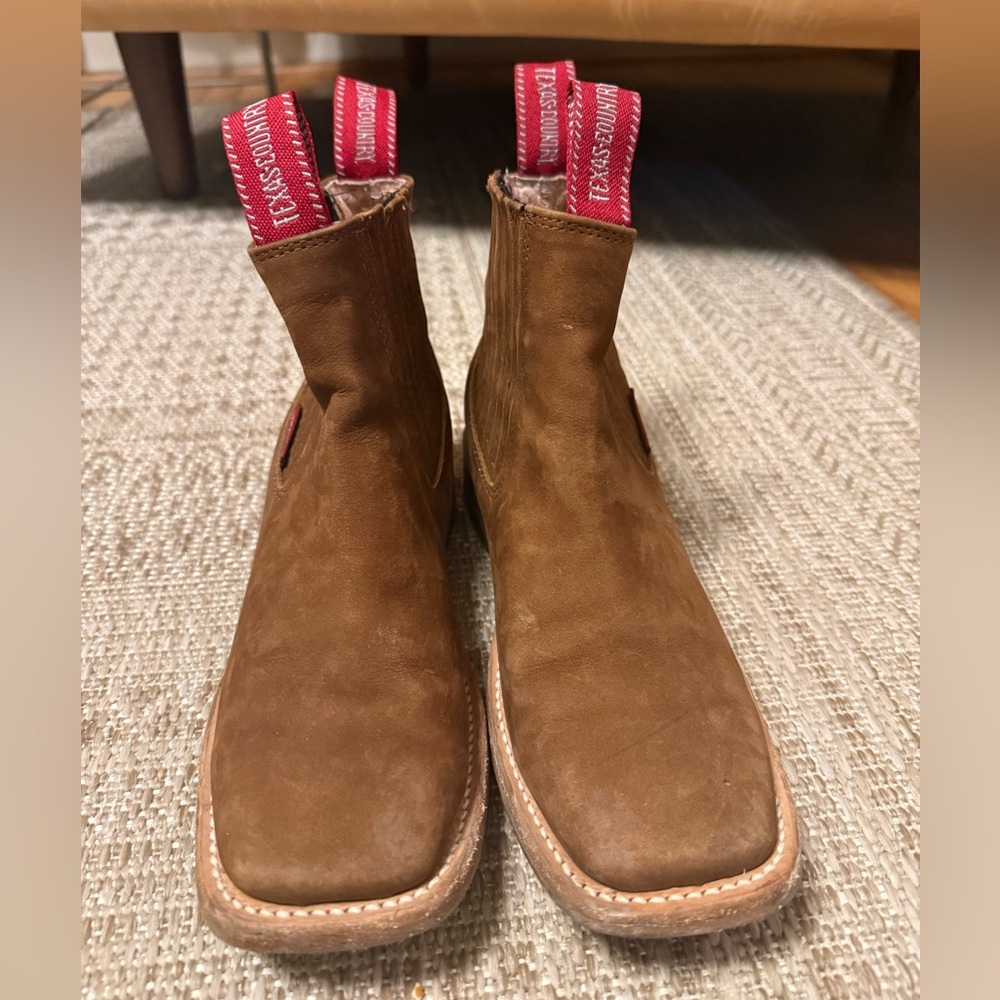 Texas Country 8 Handcrafted Boot Western Charro Coastal Cowgirl Boho Chelsea